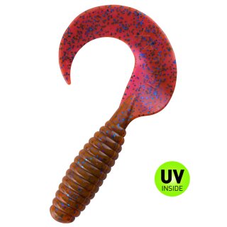 Relax Xtra Fat Grub 5,5" 5 Stück 303 Crawfish Violett Electric