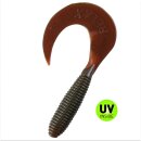 Relax Twister Barsch Zander 10 cm 10 Stück 032 Motoroil