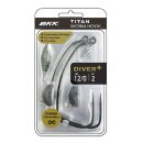 BKK Titan Diver+ Offset Haken mit Spinnerblatt