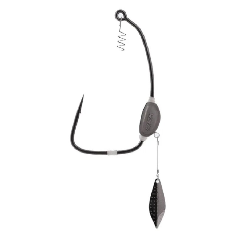 BKK Titan Diver+ Offset Haken mit Spinnerblatt 12/0 - 2 Stück