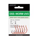 BKK DSS Worm Hook UVO 1 -  6 Stück