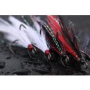 BKK Feathered Spear-21 SS Treble Hook - White