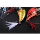 BKK Feathered Spear-21 SS Treble Hook - White
