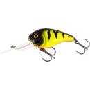 Westin MegaBite DR Crankbait 7cm 30g Floating Fire Perch