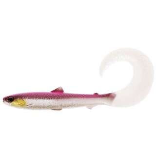 Westin BULLTEEZ Curltail 8 cm – Pink Headlight – 3 Stück