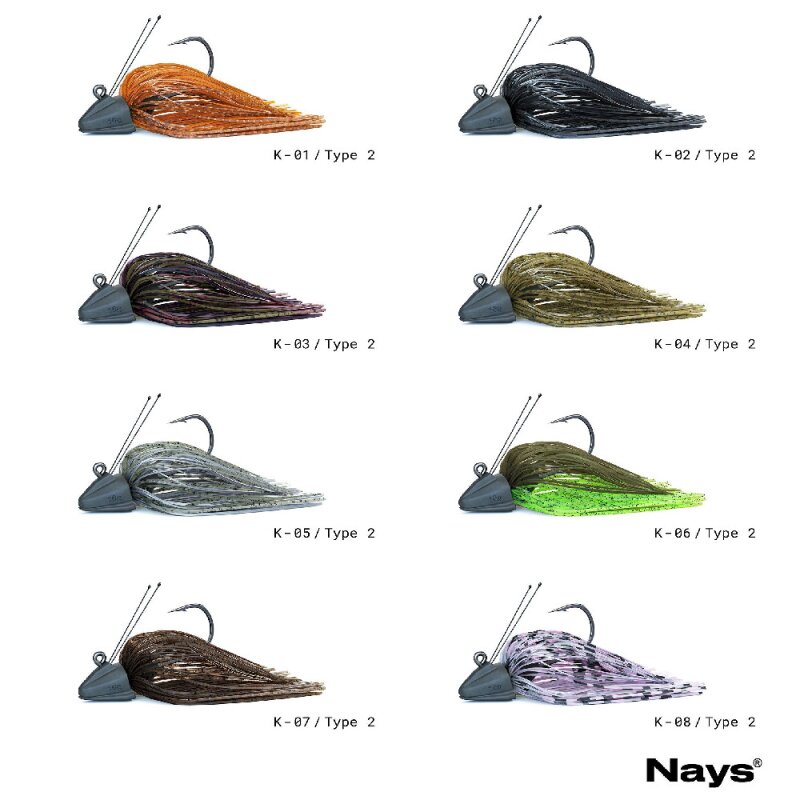 Nays DLT Typ 2 Skirted Jig - 15g 1Stk.