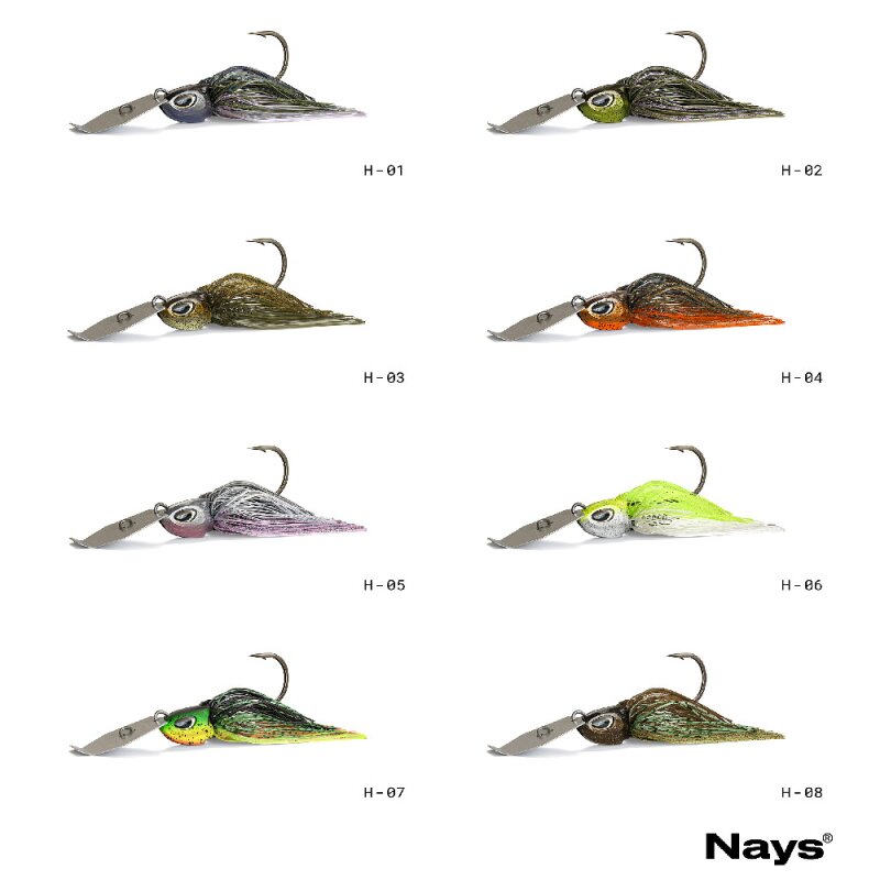Nays WRRR S Bladed Jig 10g