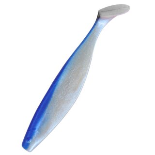 Shadxperts Xtrasoft 7" 18 cm Hecht Gummiköder 2 Stück Blauperl 047 Glitter Blau
