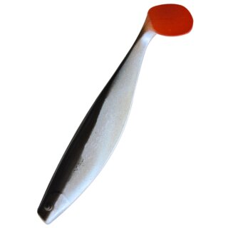 Shadxperts Xtrasoft 7" 18 cm Hecht Gummiköder 2 Stück 044 Blauperl Glitter Schwarz