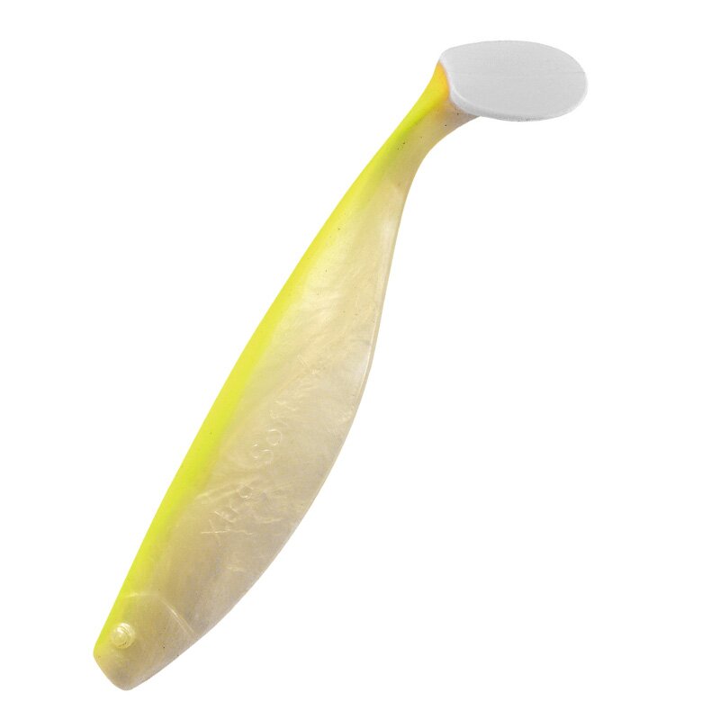 Shadxperts Xtrasoft 7" 18 cm Hecht Gummiköder 2 Stück 030 Goldperl Fluogelb