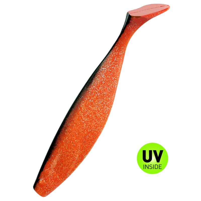 Orange Glitter Schwarz