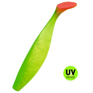 Shadxperts Xtrasoft 7" 18 cm Hecht Gummiköder 2 Stück Perlgrün Grün