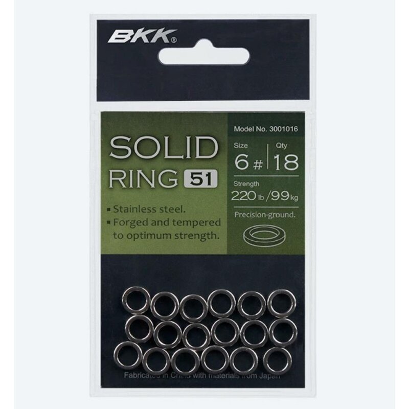 BKK Solid Ring-51 #9 - 12 Stück