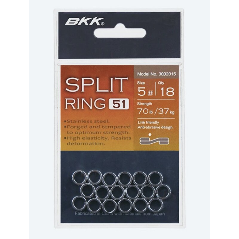 BKK Split Ring-51 Sprengringe #10+ - 7 Stück