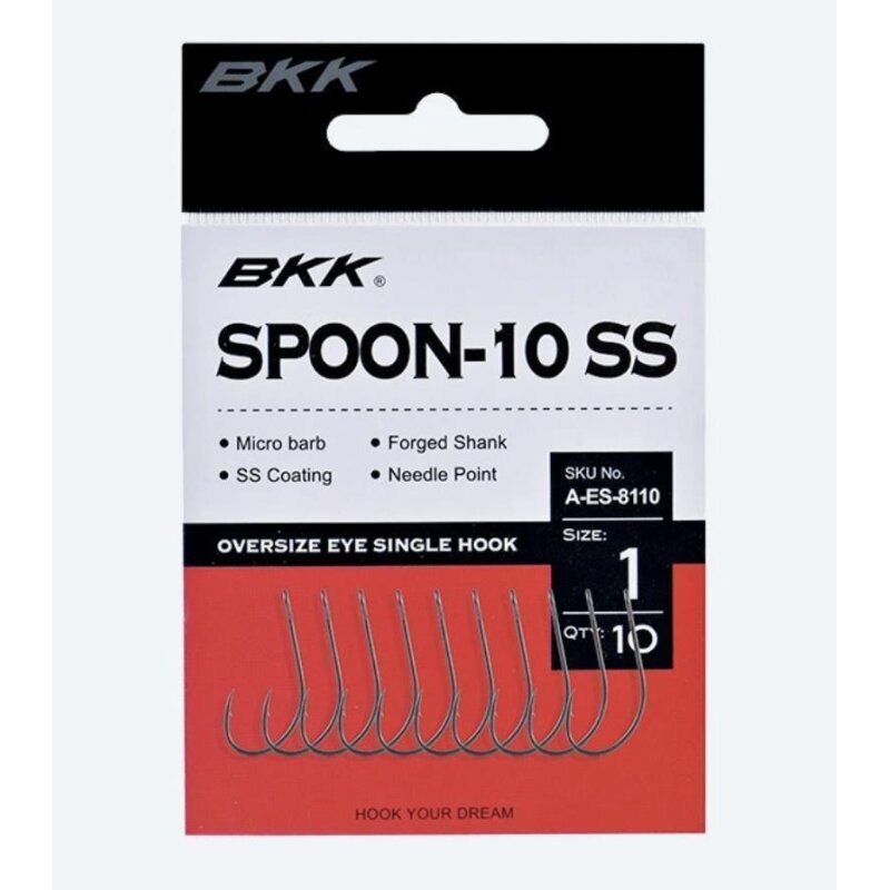 BKK Spoon-10 SS Spoonhaken 10 Stück #2
