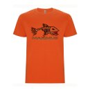 Maximus Angel T-Shirt Kinder Rundhals 9-10 Jahre Orange