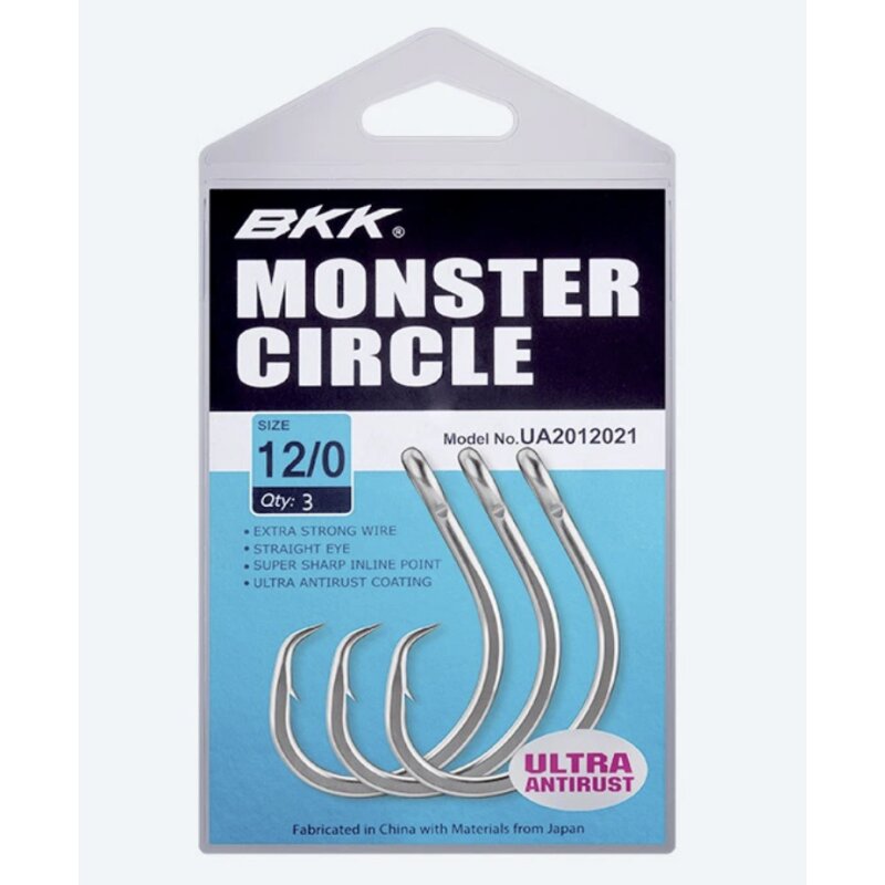 BKK Monster Circle Haken 10/0 - 4 Stück