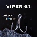BKK Viper-61 Drillinge 7/0 - 4 Stück