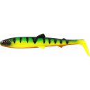 Westin Bullteez Shadtail 18 cm 53 Gramm Tiger Perch