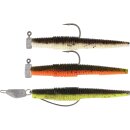 Westin Ned Worm SLIM R N R 5,5 cm Darkwater Mix 3 Stück