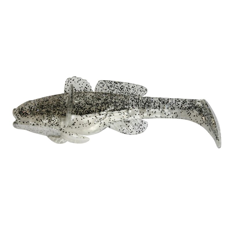 Shadxperts Bullhead 3,5" 10,5cm Schwarzmeergrundel Shad 5 Stück B004 Perlweiss Salt N Pepper