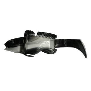 Shadxperts Bullhead 3,5" 10,5cm Schwarzmeergrundel Shad 5 Stück B016 Reinweiss Schwarz