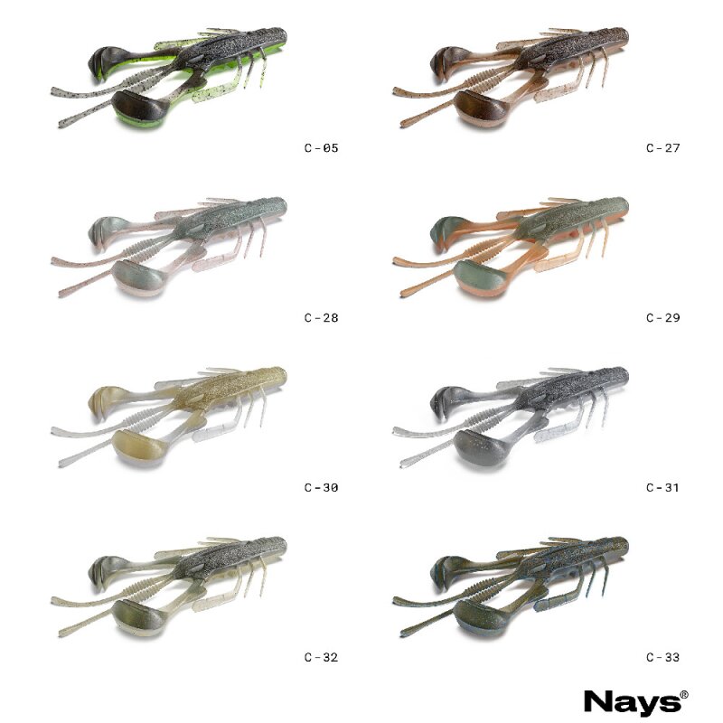 Nays CRD 3" 7 Stück Creature Bait C-05