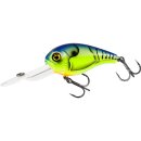 Westin Megabite DR Crankbait 6 cm 19 g Chartreuse Blue Craw