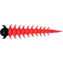 Westin Greedy Worm 5,5 cm 8 Stück Orange/Schwarz -...