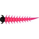 Westin Greedy Worm 5,5 cm 8 Stück Pink/Schwarz - Banane
