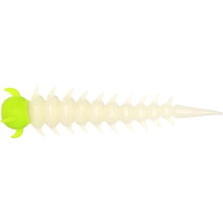 Westin Greedy Worm 5,5 cm 8 Stück Weiss/Gelb - Banane