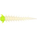 Westin Greedy Worm 5,5 cm 8 Stück Weiss/Gelb - Banane