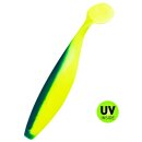 Relax Kopyto Shad 9" 23 cm Gummifisch 059 Fluogelb Blau
