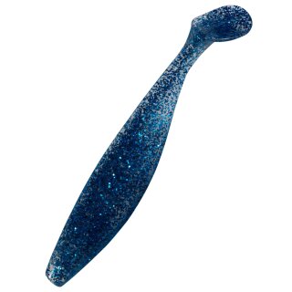 Relax Kopyto Shad 9" 23 cm Gummifisch 333 Klar sky blue Glitter