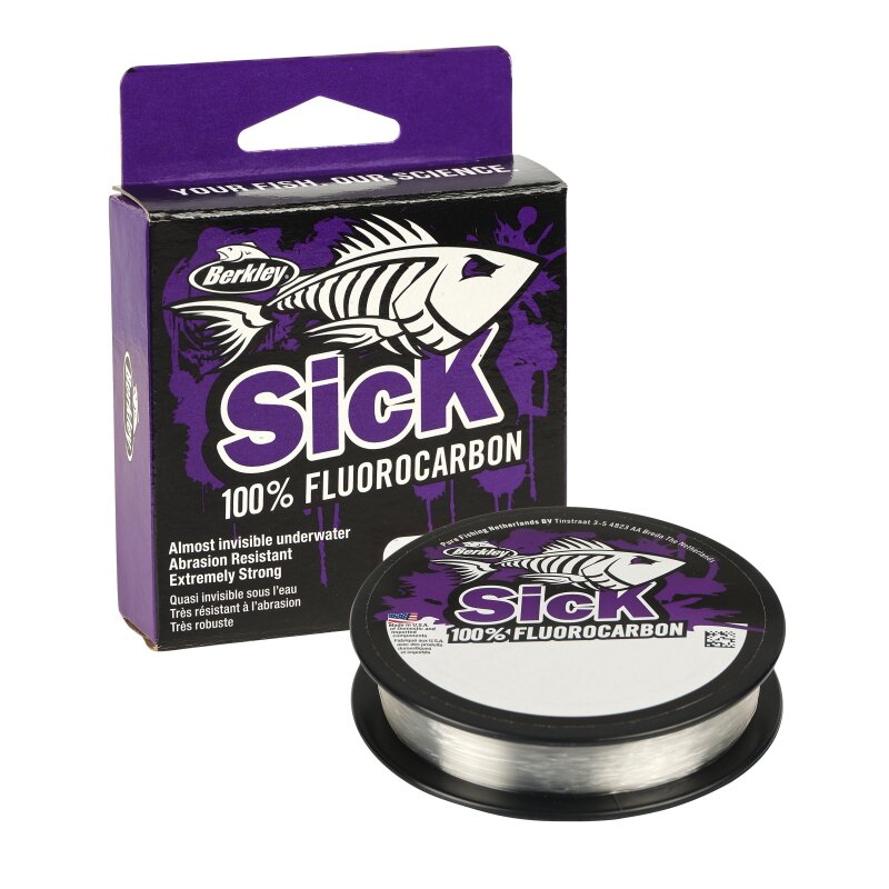 Berkley Sick FC Fluorocarbon Leader Clear 50m