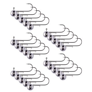 SX Spezial Rundkopf Jigkopf Wirekeeper 25 Stück Bulk