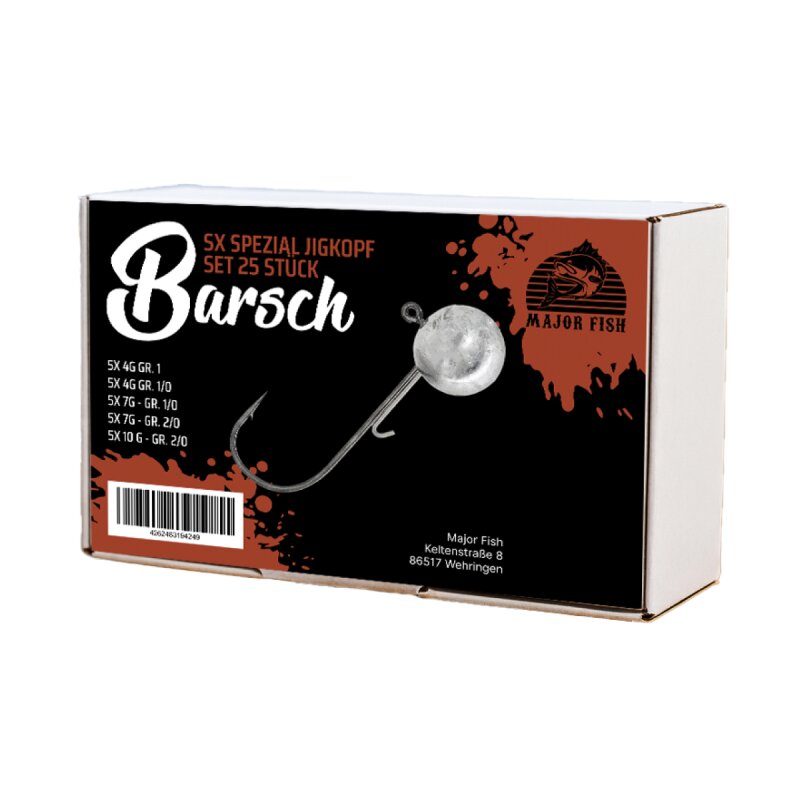 Jigköpfe Set Barsch 25 Stück SX Spezial Baitholder Jigheads