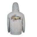 BKK Angelpullover Hoodie Zander Grau L