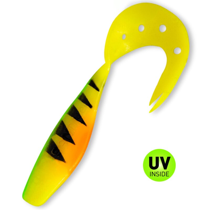 Fluogelb Schwarz Zander