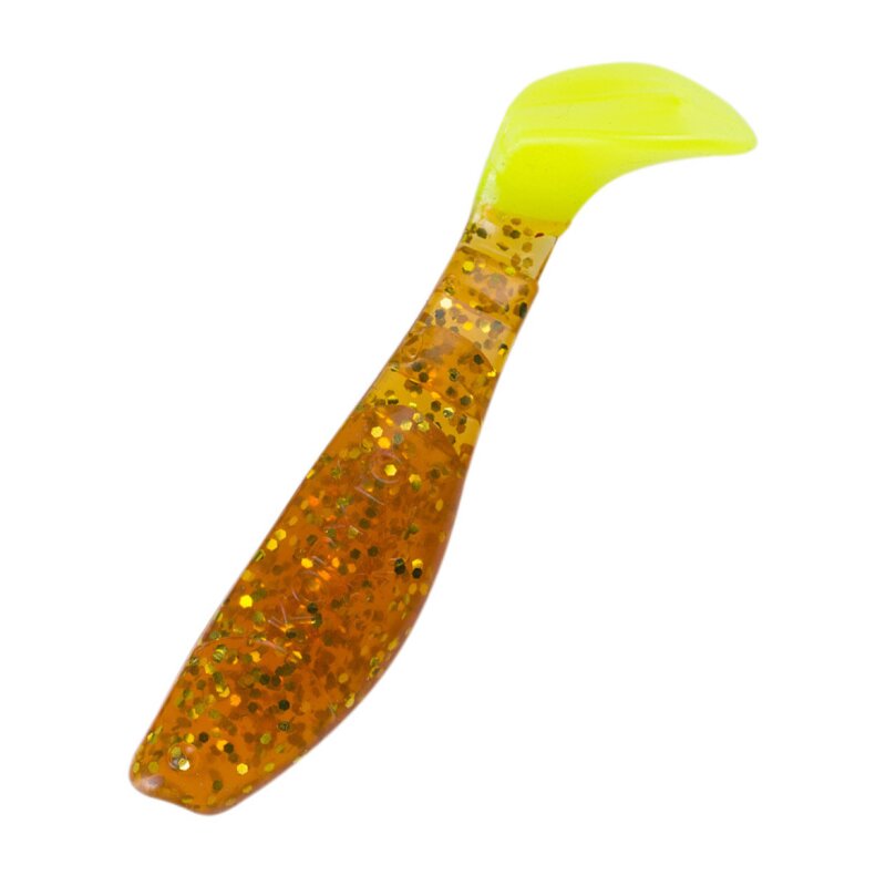 220FT klar bernstein-glitter / fire tail