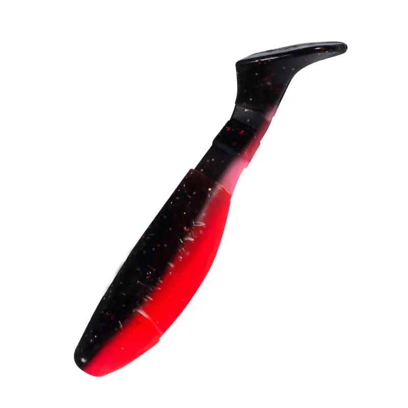B317 feuerrot / schwarz rot-gold Glitter