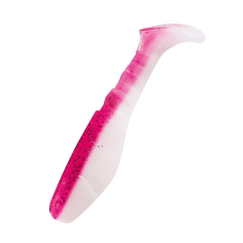 B320 reinweiss / hot pink Glitter