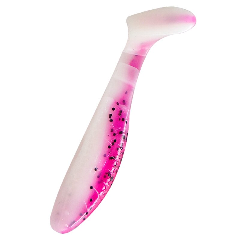 B320 reinweiss / hot pink Glitter