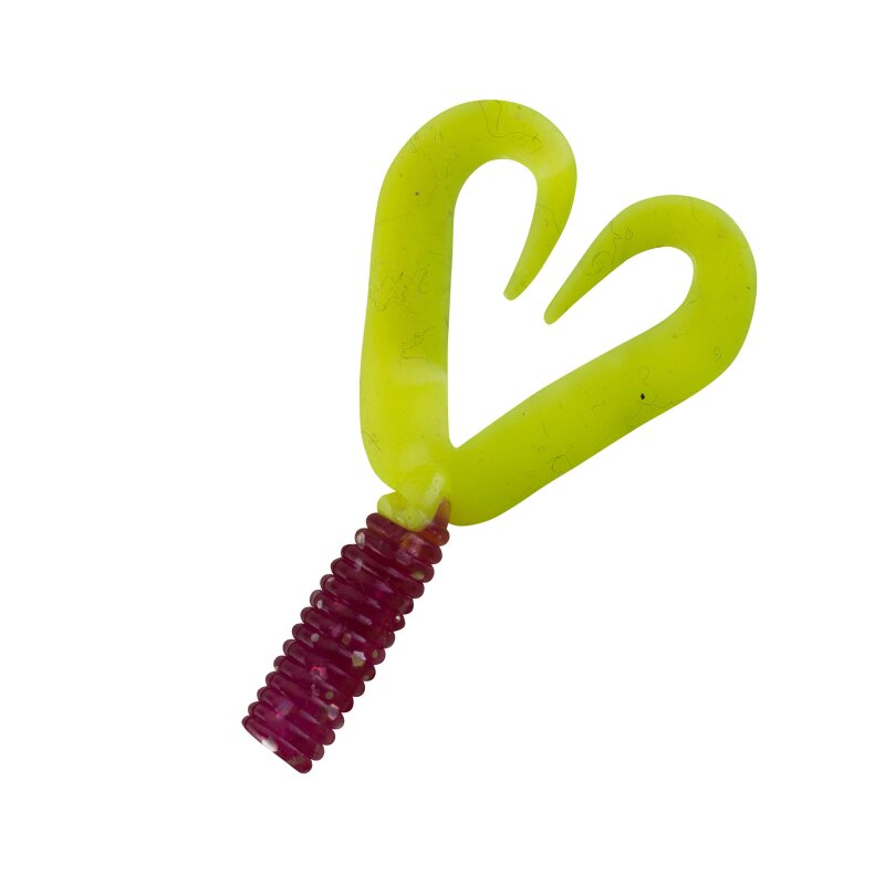 274 violett transparent glitter / fire tail