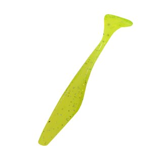 BBB SX Swimming Jerk Minnow 5" 25 Stück (ca. 13 cm) B034 fluogelb  / fluogrün-Glitter