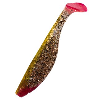 Relax Kopyto Shad Gummifisch 5" 12,5 cm 5 Stück 181R Sand / fluogelb
