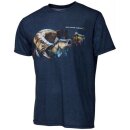 Savage Gear Cannibal T Shirt Blau