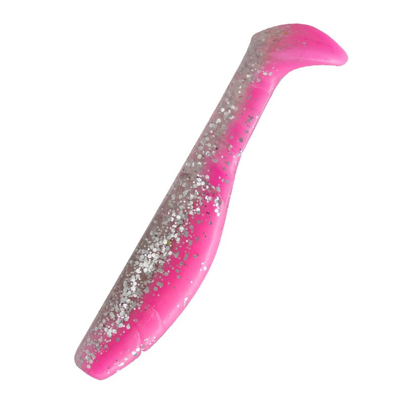 B300 bubblegum / klar silber Glitter