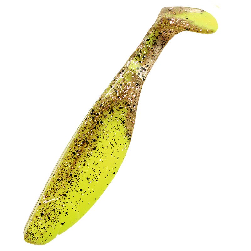 B150 fluogelb/klar kupfer schwarz Gl.