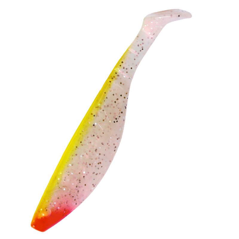 042 perl-Glitter / fluogelb